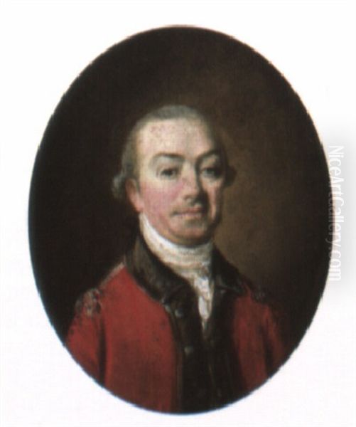 Portrait Of John Power Of Tullamane Castle Oil Painting by Hugh Douglas Hamilton