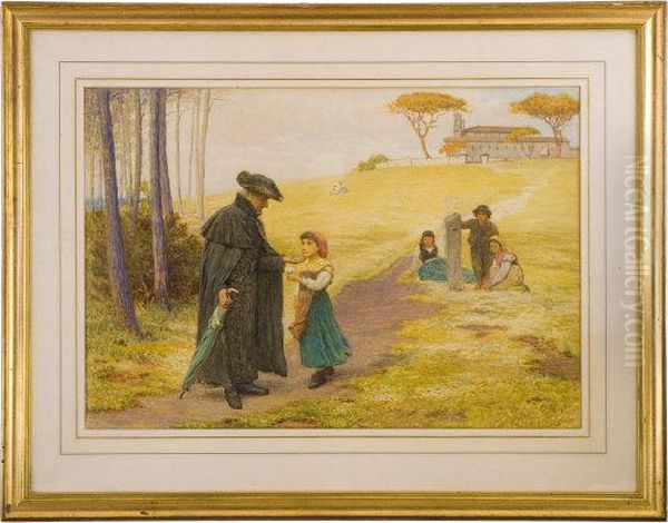 Easter Offering Oil Painting by Edwin Bale