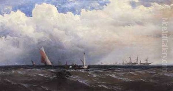 English Fishing Boats by James Hamilton