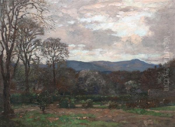 Landscape At Dusk by James Whitelaw Hamilton