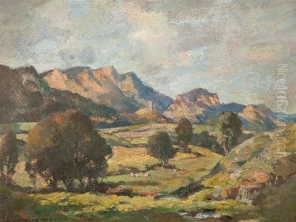 Westmorland Fells Oil Painting by James Whitelaw Hamilton