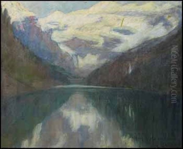 Lake Louise Oil Painting by Mary Ritter Hamilton