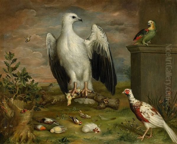 Den Vita Ornen Oil Painting by Philipp Ferdinand de Hamilton