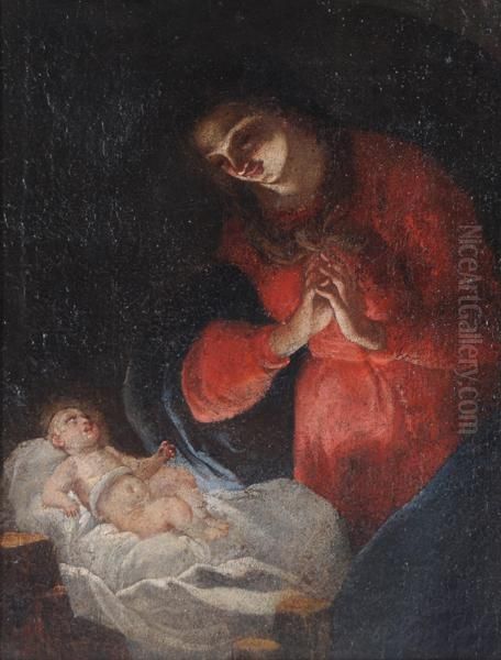 La Vergine Con Il Bambino Oil Painting by Antonio Balestra