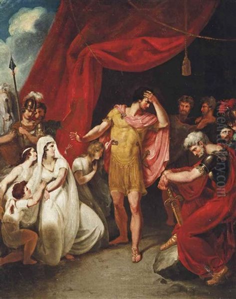 Coriolanus, Act V, Scene Iii Oil Painting by William Hamilton