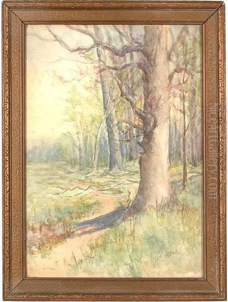 Titled Marin Scene Oil Painting by Helen Johnston Balfour