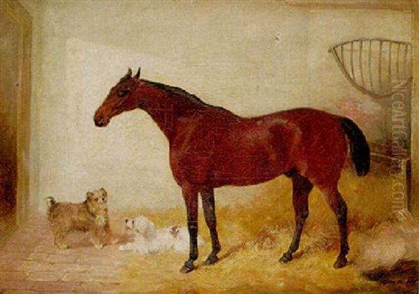 Stable Companions Oil Painting by Charles Hancock