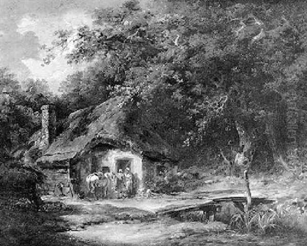 The Keeper's Cottage Oil Painting by Thomas Hand