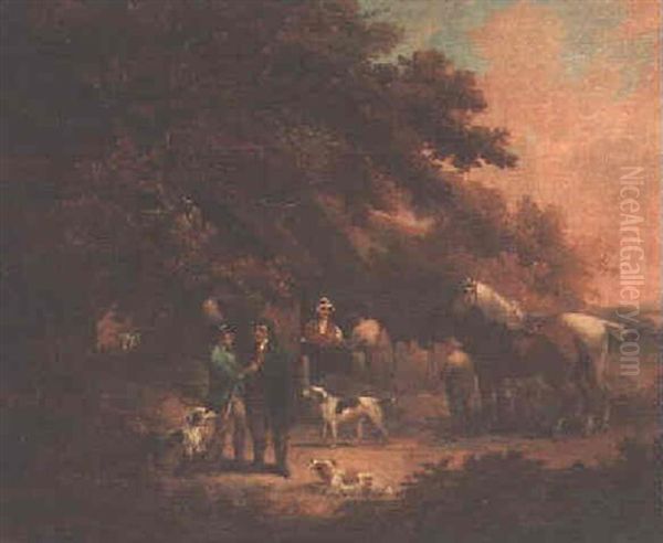 The Gamekeeper's Cottage Oil Painting by Thomas Hand