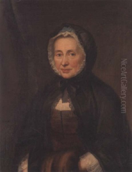 Portrat Von Margaretha Neeser Oil Painting by Emmanuel Jakob Handmann