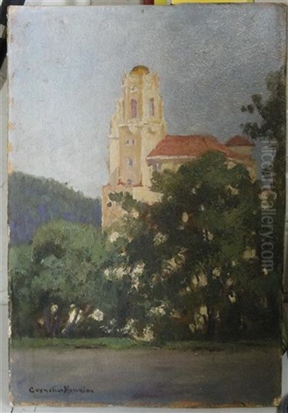 View Of A Church by Cornelius H. Hankins