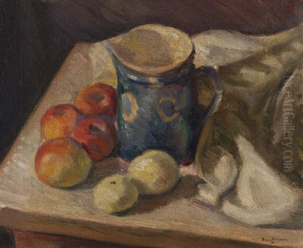 Nature Morte Aux Fruits Oil Painting by Adam Hannytkiewicz