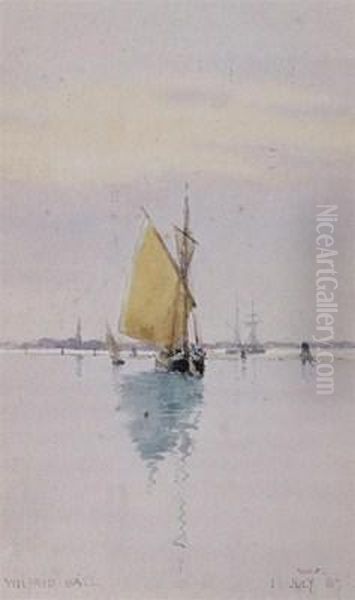 Venice Oil Painting by Wilfred Williams Ball