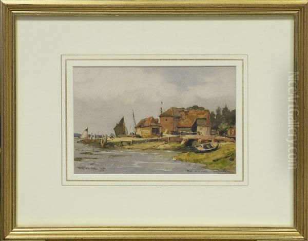 Bosham Oil Painting by Wilfred Williams Ball