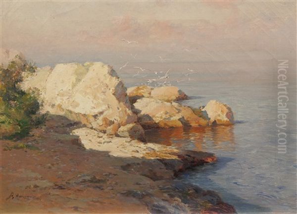 Odliv Oil Painting by Alexei Vasilievitch Hanzen