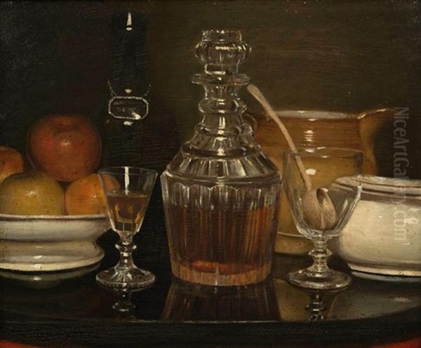 Still Life: Mountain Dew Oil Painting by Chester Harding