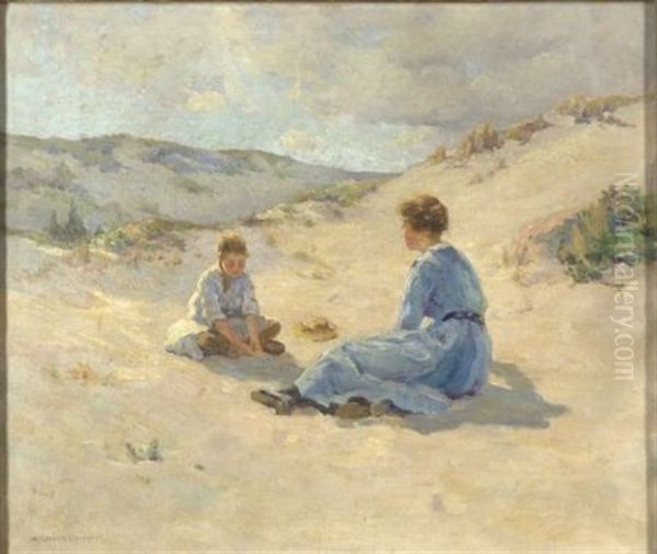 Midsummer Oil Painting by Melbourne H. Hardwick