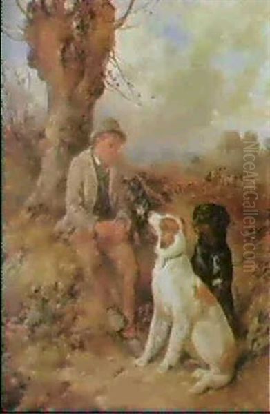 Good Companions Oil Painting by James Hardy Jr.