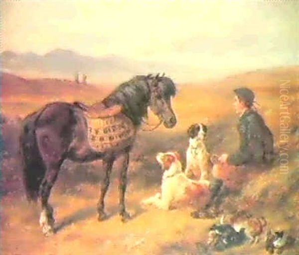 The Pony Boy Oil Painting by James Hardy Jr.