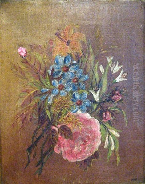 Flowers Oil Painting by Anna Eliza Hardy