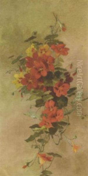 Nasturtiums by Anna Eliza Hardy