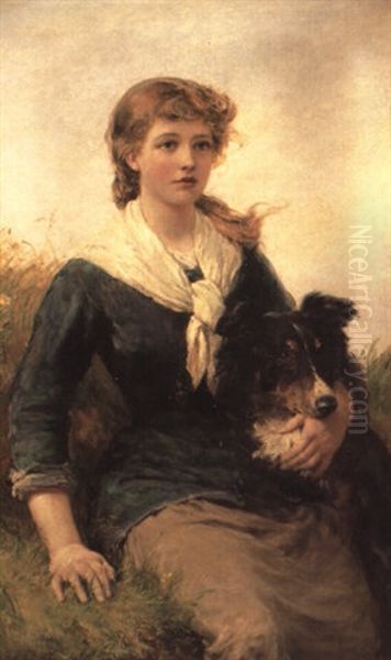 Good Companion Oil Painting by Heywood Hardy