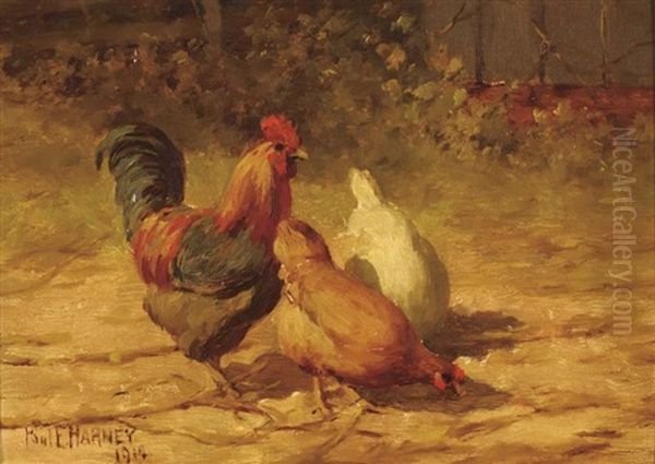 Three Chickens by Paul Harney Jr.