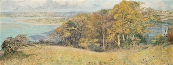 Where The River Torridge Meets Her Sister Taw by Edward Steel Harper