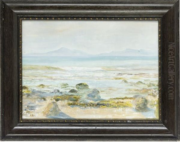 A View From The Shore (+ Low Tide; Pair) by Edward Steel Harper