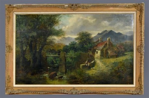 Landscape Oil Painting by George Harris