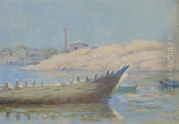 Gloucester Oil Painting by Robert Harris