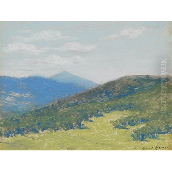 Mt. Harrison, Glenmore, N.y., Adirondacks Oil Painting by Robert Harris