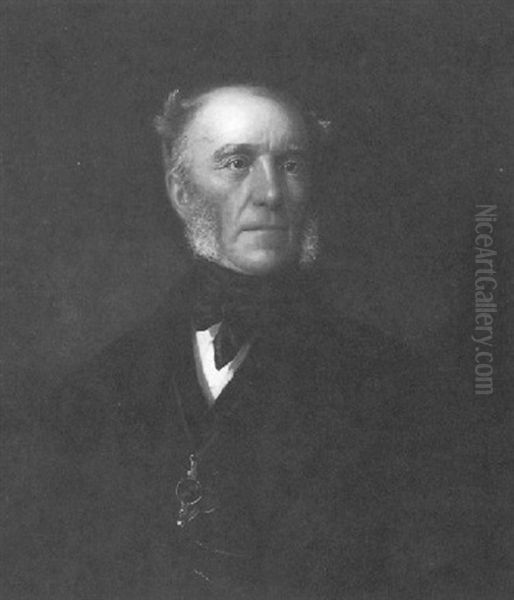 Portrait Of William Rein Wadsworth Oil Painting by Robert Harris