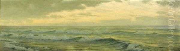 La Mer Oil Painting by Alexander Harrison