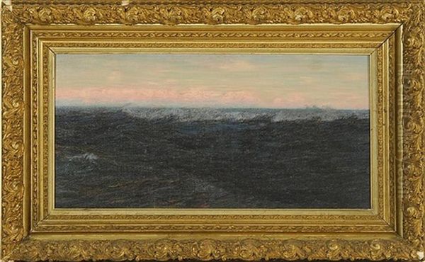 Marine View Oil Painting by Alexander Harrison