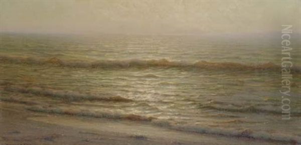 Seascape Oil Painting by Alexander Harrison