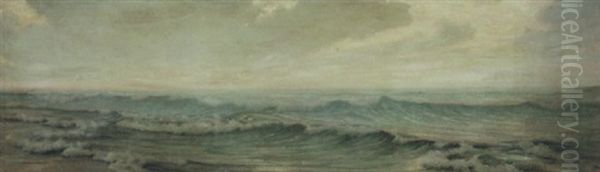 La Mer Oil Painting by Alexander Harrison