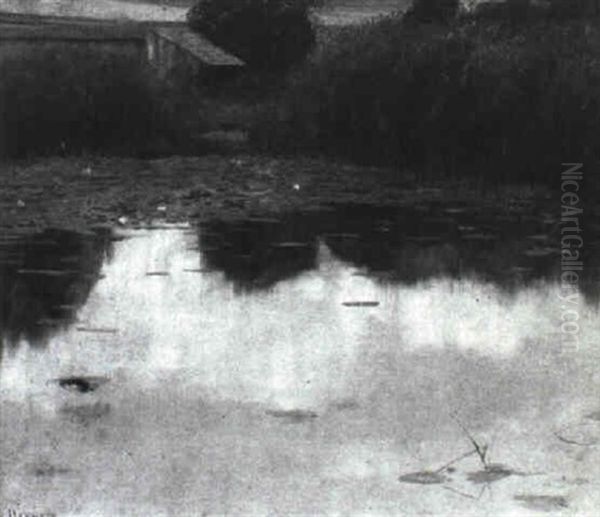 The Lily Pond by Alexander Harrison