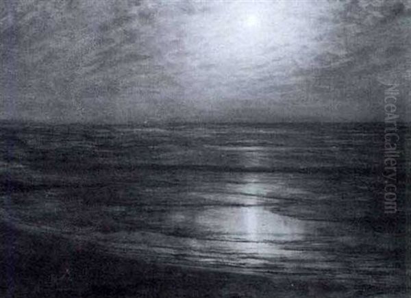 Lune Calme Oil Painting by Alexander Harrison