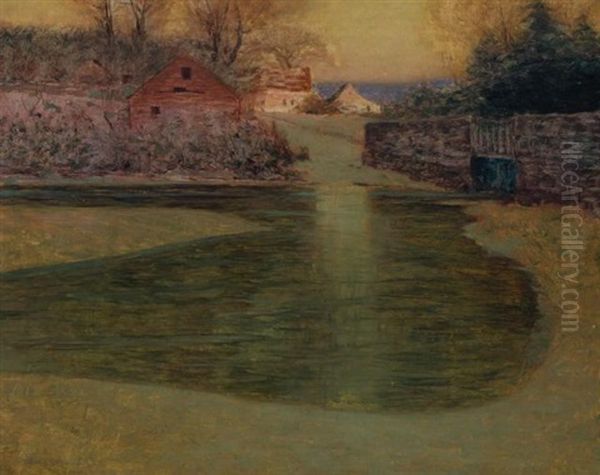 Winter - Late Afternoon by Lovell Birge Harrison