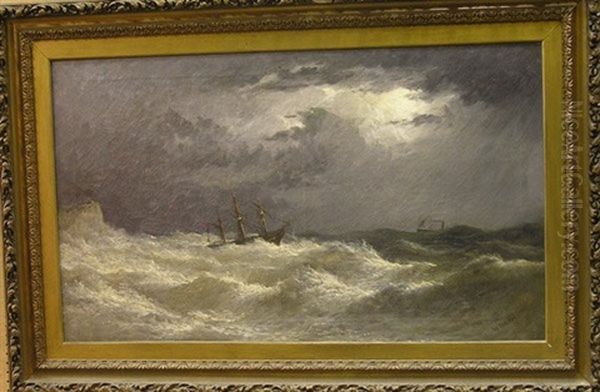 Rescue Oil Painting by William Frederick Harrison