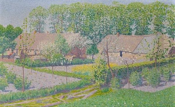 Voorjaar-spring Oil Painting by Ferdinand Hart Nibbrig