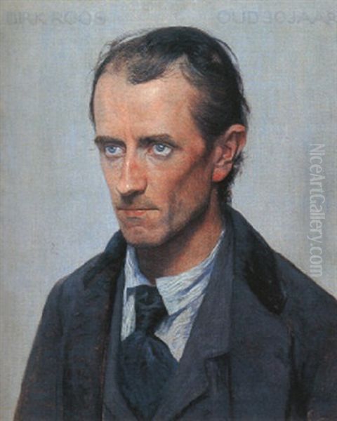 Dirk Roos Oil Painting by Ferdinand Hart Nibbrig