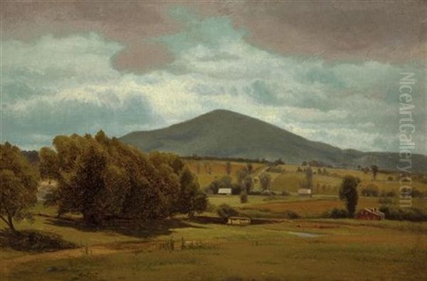 A View Of New Hampshire Oil Painting by William M. Hart