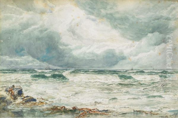 Break In The Storm Oil Painting by Alexander Ballingall