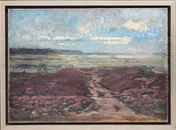 Munkmarsch (sylt) Oil Painting by Hans Hartig