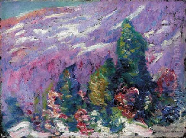 Songs Of Winter #4 by Marsden Hartley