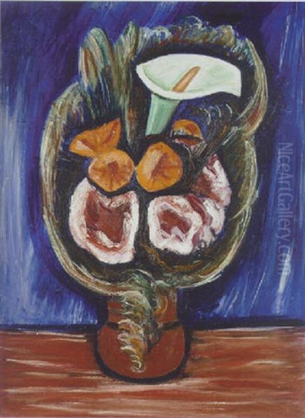 Still Life: Mexico Oil Painting by Marsden Hartley