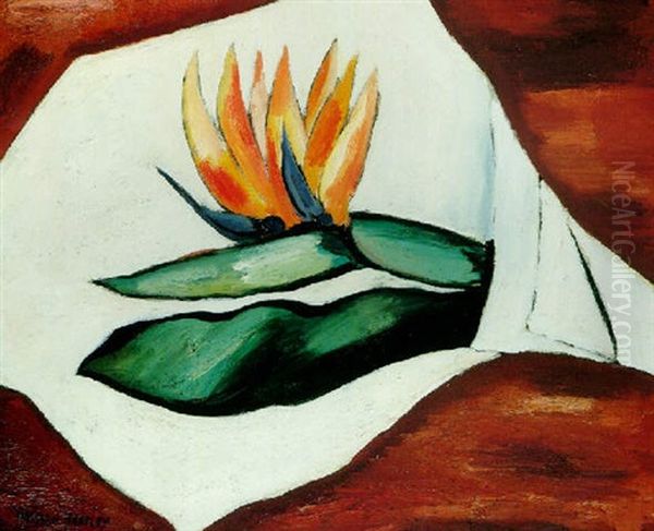 Bird Of Paradise Oil Painting by Marsden Hartley