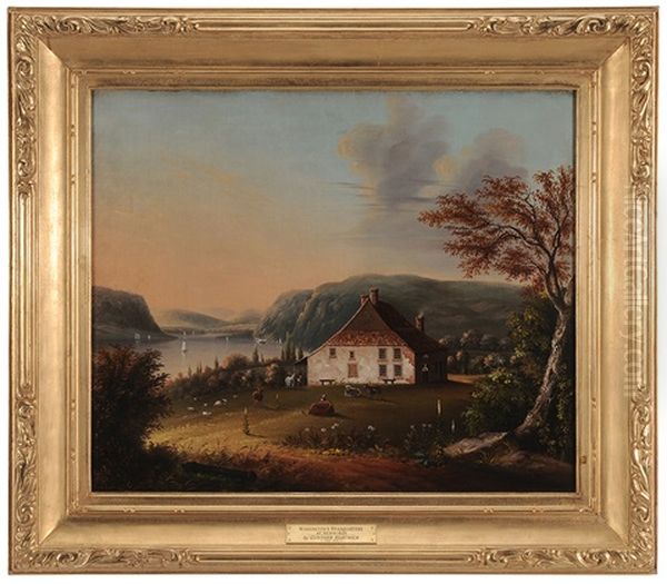 George Washington's Headquarters At Newburgh Oil Painting by Gunther Hartwick